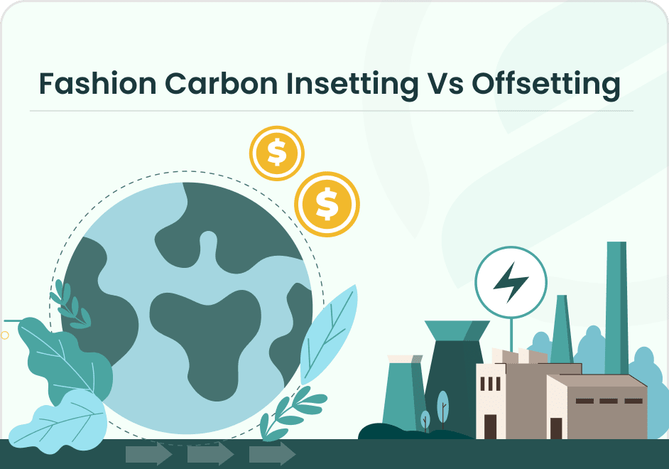 fashion carbon insetting vs offsetting